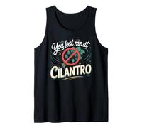 You Lost Me at Cilantro Coriander Herb Tank Top