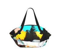 You Make Me Happy Camper Print Foldable Camping Bag Duffle Bag Waterproof Travel Bag Camping Mattress For Outdoor Park Beach