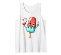 You Make Me Melt Cute Popsicle Love Design Tank Top