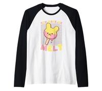 You Make Me Melt Kawaii Bunny Ice Pop Raglan Baseball Tee