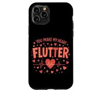 You Make My Heart Flutter Cardiac Nurse Valentine CVICU Case for iPhone 11 Pro