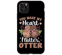 You Make My Heart Flutter Otter Case for iPhone 11 Pro Max