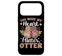 You Make My Heart Flutter Otter Case for iPhone 17 Pro Max