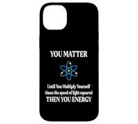 You, Matter Then You Energy E=mc^2 Physics Student Teacher Case for iPhone 14 Plus