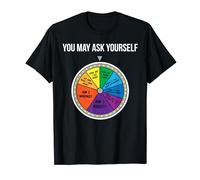You May Ask Yourself 80's Pop Music Retro Pie Chart Funny T-Shirt