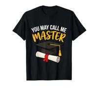 You May Call Me Master Degree Graduation Academic Design T-Shirt