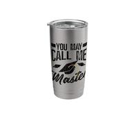 You May Call Me Master Funny Masters Graduation Graphic Stainless Steel Insulated Tumbler