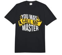 You May Call Me Master Graduation Graduate Program Gift Comfort Colors Adult Heavyweight T-Shirt