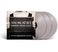 You Me At Six - Sinners Never Sleep (10th Anniversary Edition) Grey Vinyl