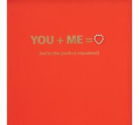 " You + Me " Handmade Open Greeting Card - X10