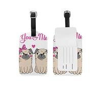 You Me Love Travel Luggage Tags Suitcase Baggage Tag Leather 1 Piece