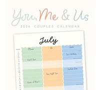 You, Me & Us Couples - 2026 Square Wall Calendar - by Red Robin Publishing