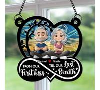 You & Me We Got This Personalized Suncatcher - Custom Haning Decoration for Couple, Birthday Gift for Him Her, Wedding Decoration for Husband Wife