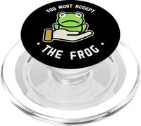 You Must Accept the Frog Meme PopSockets PopGrip for MagSafe