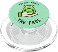 You Must Accept the Frog Meme PopSockets PopGrip for MagSafe