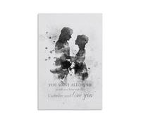 You Must Allow Me to Tell You How Ardently Poster Decorative Painting Canvas Wall Art Living Room Poster Bedroom Painting, Wall Art Picture Print Modern Family Room Decor 08 x 12 inches (20 x 30 cm)