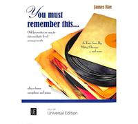 You Must Remember This... Score alto or tenor saxophone and piano (easy - interm