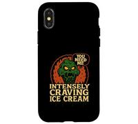 You Need Me Monster Intensely Craving Ice Cream Case for iPhone X/XS