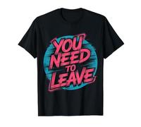 You Need to Leave Introvert Mood Space - Value Graphic T-Shirt, Men, Black, XL
