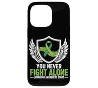 You Never Fight Alone Lymphoma Awareness Squad Case for iPhone 13 Pro