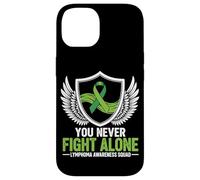 You Never Fight Alone Lymphoma Awareness Squad Case for iPhone 14