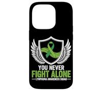 You Never Fight Alone Lymphoma Awareness Squad Case for iPhone 14 Pro