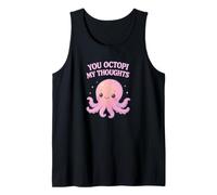 You Octopi My Thoughts - Cute Kawaii Pastel Octopus Pun Tank Top