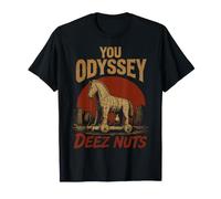 You Odyssey Deez-Nuts Vintage Trojan Horse Ancient Greek T-Shirt