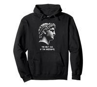 You only fail if you surrender. Battle Masculinity Greek God Pullover Hoodie