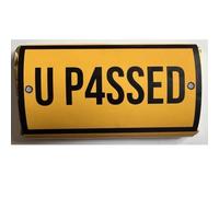 You Passed - driving test Novelty themed funny Chocolate Bar gift. For Birthdays, Christmas, Valentines, Anniversary, Easter, Mothers Day & Fathers Day (One Size, Dark Chocolate)