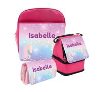 You Personalise Children's School Bag (Unicorn Design) Available on a Backpack, Lunch bag or Pencil Case