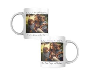 You Personalise Personalised Mug - Printed with Text and Photos Coffee Cup Tea Cup Various Options Mothers Day Fathers Day
