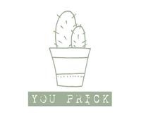 You Prick Men's T-Shirt - White - 5XL - White