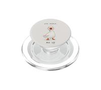 You Quack Me Up Cute Duck Watercolor Pun Design PopSockets PopGrip for MagSafe