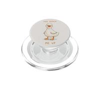 You Quack Me Up Cute Duck Watercolor Pun Design PopSockets PopGrip for MagSafe
