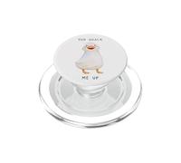 You Quack Me Up Cute Duck Watercolor Pun Design PopSockets PopGrip for MagSafe