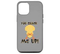 You Quack Me Up Funny Duck Humor Statement Funny Case for iPhone 12/12 Pro