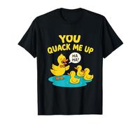 You Quack Me Up Funny Duck Pun Animal Design T-Shirt