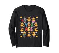 You re Brave Kind Enough Duck Goose Affirmations Teacher Long Sleeve T-Shirt