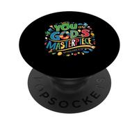 You re Gods Masterpiece Ephesians 2 10 Children Painting PopSockets Adhesive PopGrip