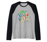 You re Gods Masterpiece Ephesians 2 10 Children Painting Raglan Baseball Tee