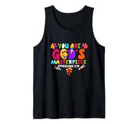 You re Gods Masterpiece Ephesians 2 10 Children Painting Tank Top