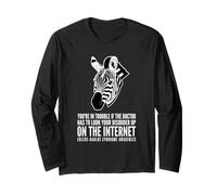 You’re in Trouble If The Doc Has to Search Ehlers-Danlos Long Sleeve T-Shirt