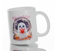 You’re My Boo Coffee Mug - 11oz Ceramic Halloween Ghost Gift Cup - White, Red or Orange Mug Variations - Dishwasher & Microwave Safe (White)