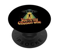 You’re My Chosen One Valentine Valentines UFO geek sci-fi PopSockets Adhesive PopGrip