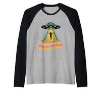 You’re My Chosen One Valentine Valentines UFO Geek sci-fi Raglan Baseball Tee