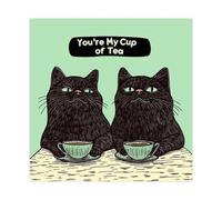 You’re My Cup of Tea Canvas Poster Wall Art Decor Print Picture Paintings for Living Room Bedroom Decoration 28x28inch(70x70cm)