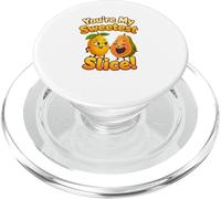 You’re My Sweetest Slice - Cute Cartoon Fruit Love Design PopSockets PopGrip for MagSafe