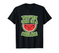 You’re One in a Melon Funny Watermelon Pun Design T-Shirt