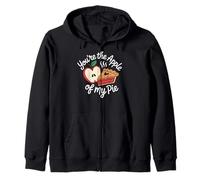 You’re the Apple of My Pie Fall Autumn Apple Picking Zip Hoodie